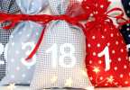 Mobile Preview: Adventskalender Stoffbeutel